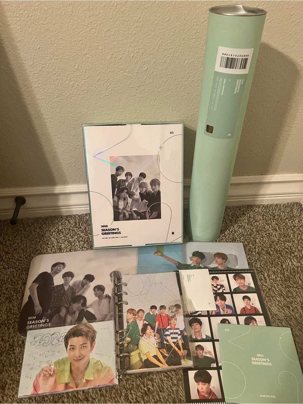 Official BTS 2020 Seasons Greetings